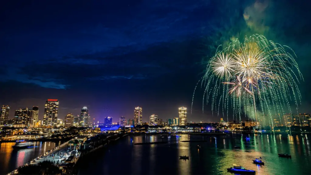 Fireworks St Pete 2025